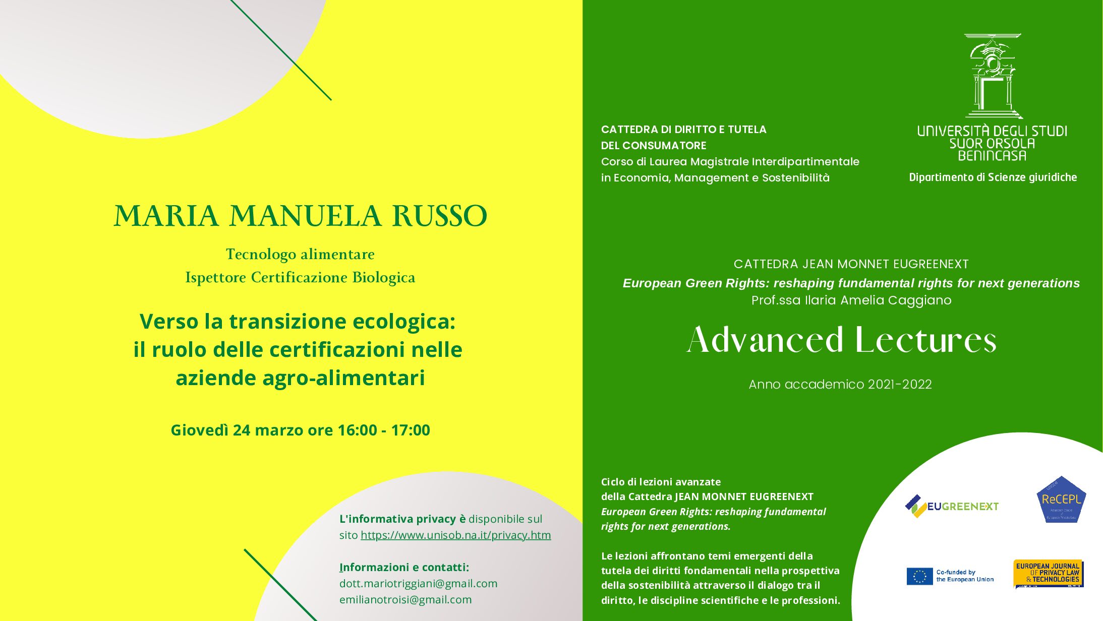 Verso la transizione ecologica: il ruolo delle certificazioni nelle aziende agro-alimentari
