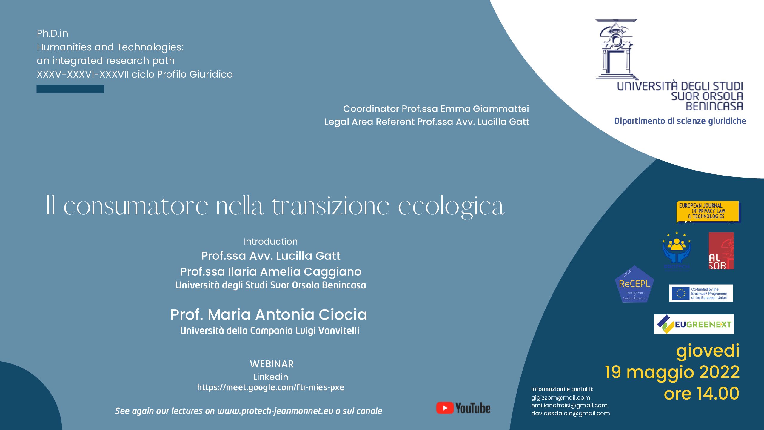 Il consumatore nella transizione ecologica
